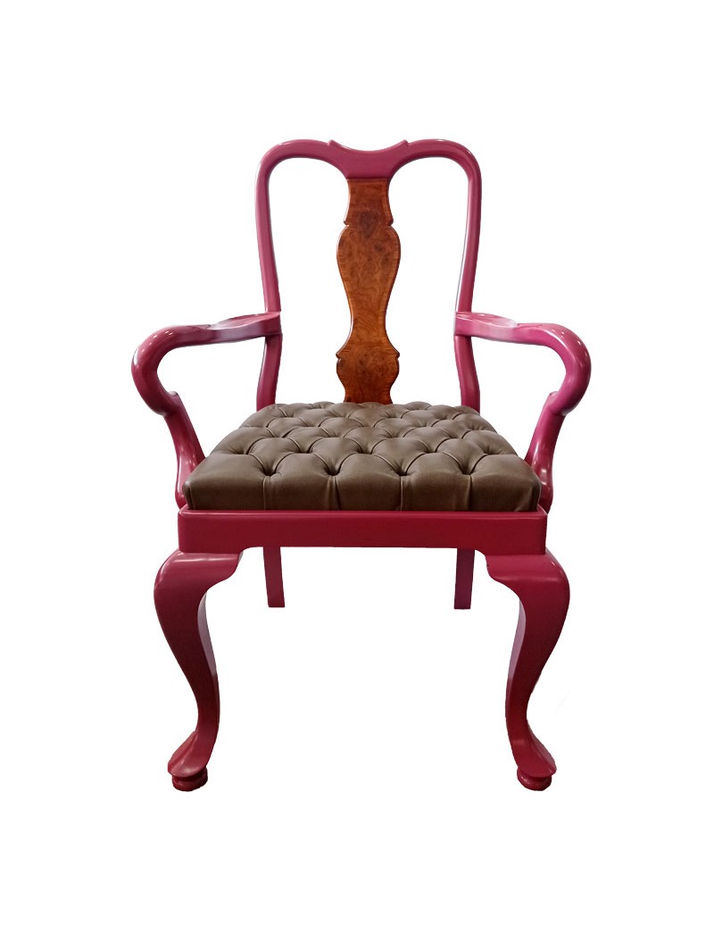 Silla Reina Ana con brazo